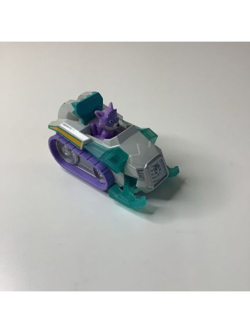 Paw Patrol Mighty Pups Diecast Snowmobile, Used